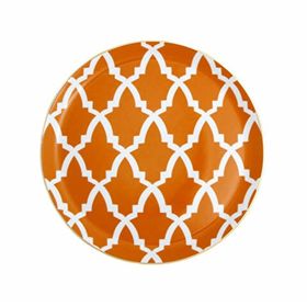 Porland Morocco D3 6 Adet Turuncu 24 cm Düz Tabak