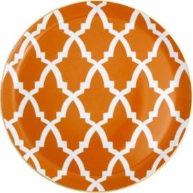 Porland Morocco D3 6 Adet Turuncu 24 cm Düz Tabak