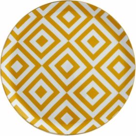 Porland Morocco D4 Sarı 24 cm 6 Adet Düz Tabak