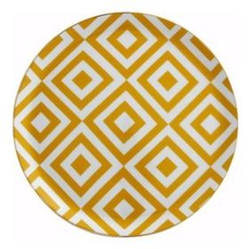 Porland Morocco D4 Sarı 24 cm 6 Adet Düz Tabak