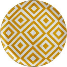 Porland Morocco D4 Sarı 24 cm 6 Adet Düz Tabak