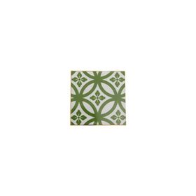 Porland Morocco Desen 1 Yeşil 10x10 cm Bardak Altlığı