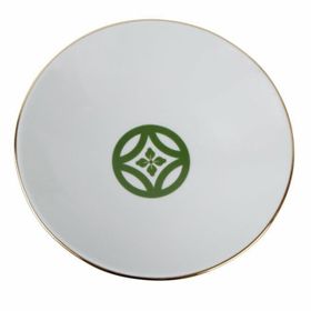 Porland Morocco Desen 1 Yeşil 19 cm 1 Adet Çukur Tabak