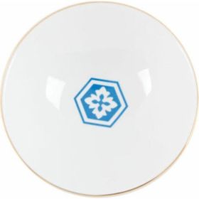 Porland Morocco Desen 2 Mavi 20 cm 1 Adet Çukur Tabak