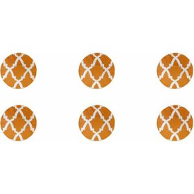 Porland Morocco Desen 3 Turuncu Ergonomik 12 cm 12 Adet Çay Tabağı