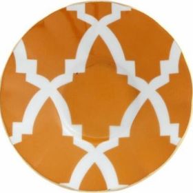 Porland Morocco Desen 3 Turuncu Ergonomik 12 cm 12 Adet Çay Tabağı