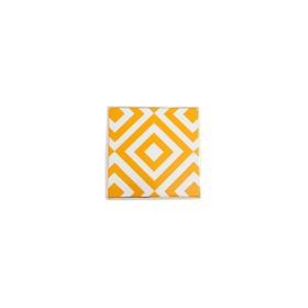 Porland Morocco Desen 4 Sarı 10x10 cm Bardak Altlığı
