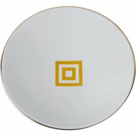 Porland Morocco Desen 4 Sarı 19 cm Çukur Tabak