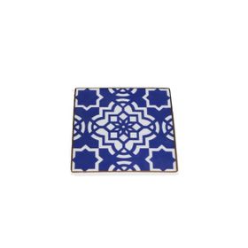 Porland Morocco Desen 7 Mor 10x10 cm Bardak Altlığı