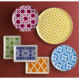 Porland Morocco Desen 7 Mor 80 cc Porselen Tabaklı Kahve Fincanı