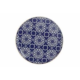 Porland Morocco Desen 7 Mor Tekli 28 cm Düz Tabak