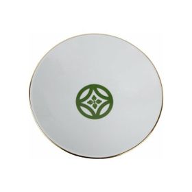 Porland Morocco Desen Yeşil 20 cm Çukur Tabak