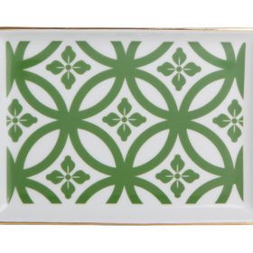 Porland Morocco Desen1 Yeşil 18 cm 2 Adet Kahvaltı Tabağı