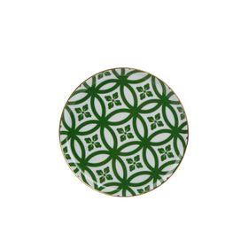 Porland Morocco Desen1 Yeşil 28 cm Yemek Tabağı