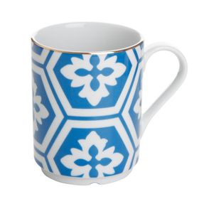 Porland Morocco Desen2 340 cc Mavi Kupa