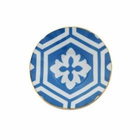 Porland Morocco Desen2 Mavi 12 cm Çay Tabağı
