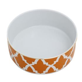 Porland Morocco Desen3 Turuncu 18 cm Kase