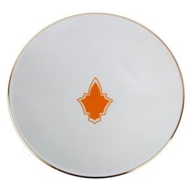 Porland Morocco Desen3 Turuncu 20 cm 6 Adet Çukur Tabak