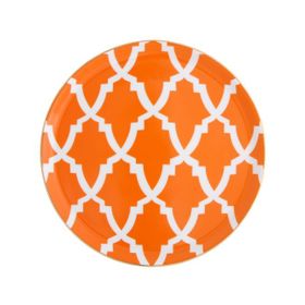 Porland Morocco Desen3 Turuncu 20 cm 6 Adet Düz Tabak