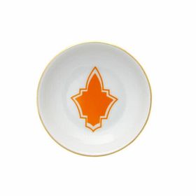Porland Morocco Desen3 Turuncu Çok Amaçlı Mini Kase