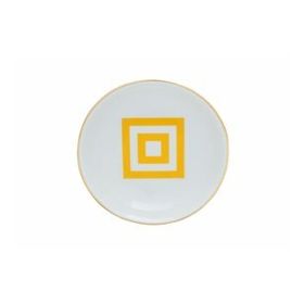 Porland Morocco Desen4 Sarı 10 cm Çok Amaçlı Mini Kase