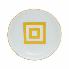 Porland Morocco Desen4 Sarı 10 cm Çok Amaçlı Mini Kase