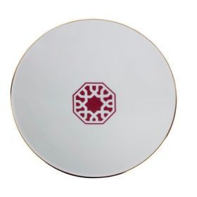 Porland Morocco Desen5 Fuşya 20 cm 6 Adet Çukur Tabak