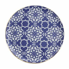 Porland Morocco Desen7 24 cm Mor Düz Tabak