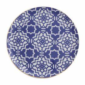 Porland Morocco Desen7 24 cm Mor Düz Tabak
