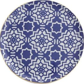 Porland Morocco Desen7 24 cm Mor Düz Tabak