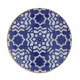 Porland Morocco Desen7 Mor 17 cm Düz Tabak