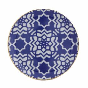 Porland Morocco Desen7 Mor 17 cm Düz Tabak