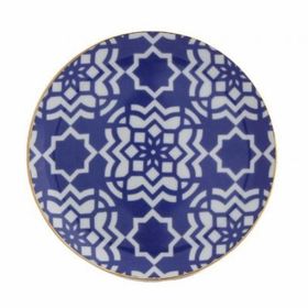 Porland Morocco Desen7 Mor 17 cm Düz Tabak