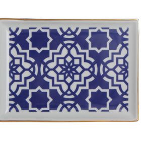 Porland Morocco Desen7 Mor 18 cm 2 Adet Kahvaltı Tabağı