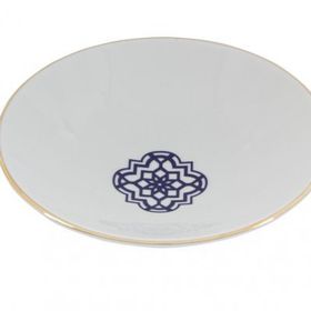Porland Morocco Desen7 Mor 20 cm Çukur Tabak