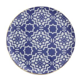 Porland Morocco Desen7 Mor 24 cm 6 Adet Düz Tabak