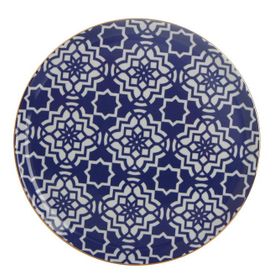 Porland Morocco Desen7 Mor 28 cm 6 Adet Düz Tabak