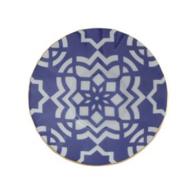 Porland Morocco Desen7 Mor Ergonomik 11 cm Çay Tabağı
