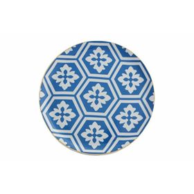Porland Morocco DS2 6 Adet Mavi 24 cm Düz Tabak