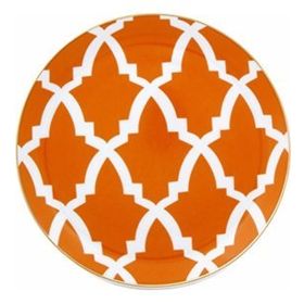 Porland Morocco DS3 6 Adet 17 cm Turuncu Düz Tabak
