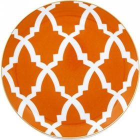 Porland Morocco DS3 6 Adet 17 cm Turuncu Düz Tabak