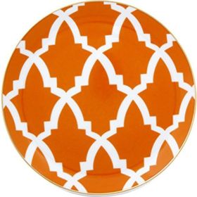 Porland Morocco DS3 6 Adet 17 cm Turuncu Düz Tabak