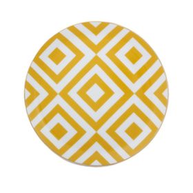 Porland Morocco DS4 6 Adet 17 cm Sarı Düz Tabak