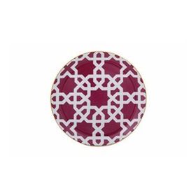 Porland Morocco DS5 6 Adet 17 cm Fuşya Düz Tabak