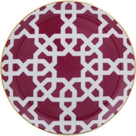 Porland Morocco DS5 6 Adet 17 cm Fuşya Düz Tabak