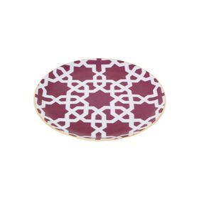 Porland Morocco DS5 6 Adet 17 cm Fuşya Düz Tabak