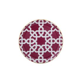 Porland Morocco DS5 6 Adet 17 cm Fuşya Düz Tabak