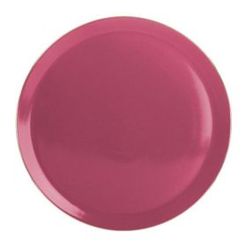 Porland Morocco Fuşya 32 cm Porselen Düz Tabak