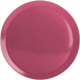 Porland Morocco Fuşya 32 cm Porselen Düz Tabak