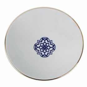 Porland Morocco Mavi Desen 20 cm Çukur Tabak